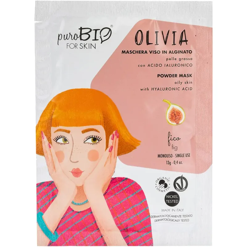 Maschera Viso in alginato Olivia